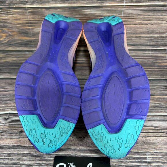 Asics Versablast Women's Black Purple Athletic Running‎ Shoes - Picture 6 of 8